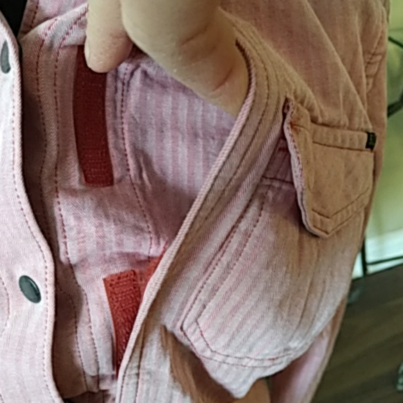 5.11 Pink Snap Button Down Tactical shirt. S EUC - Picture 5 of 8